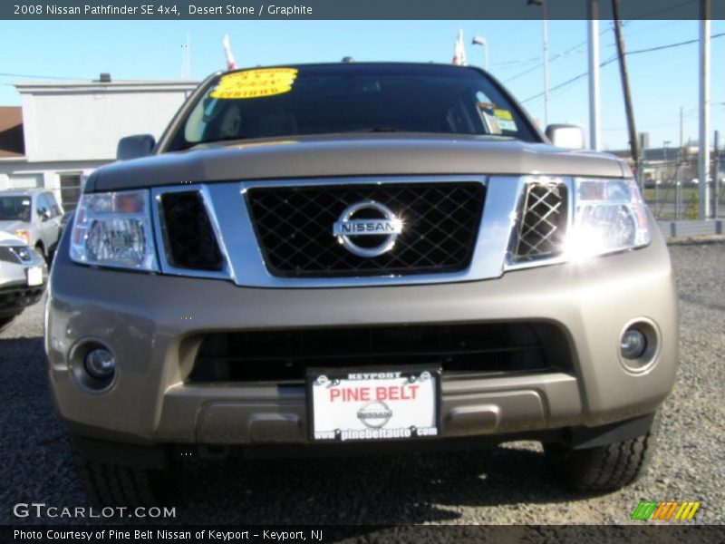 Desert Stone / Graphite 2008 Nissan Pathfinder SE 4x4