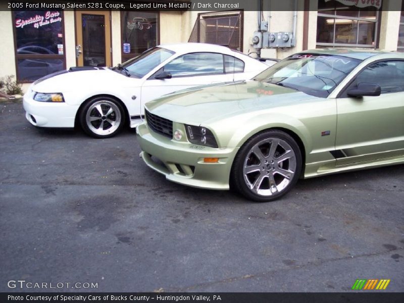 Legend Lime Metallic / Dark Charcoal 2005 Ford Mustang Saleen S281 Coupe