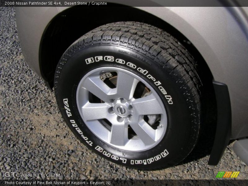 Desert Stone / Graphite 2008 Nissan Pathfinder SE 4x4