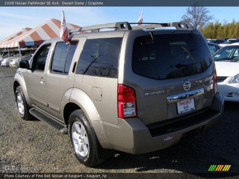 Desert Stone / Graphite 2008 Nissan Pathfinder SE 4x4