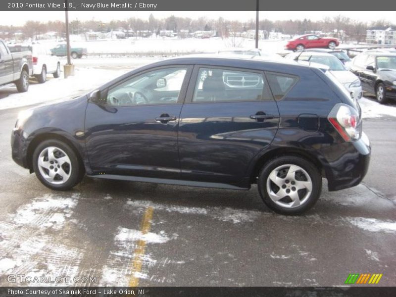 Navy Blue Metallic / Ebony 2010 Pontiac Vibe 1.8L