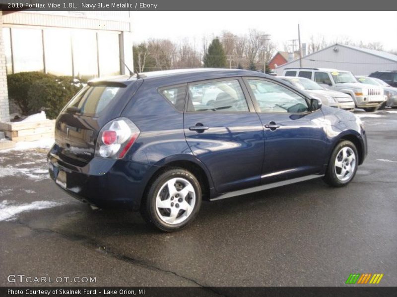 Navy Blue Metallic / Ebony 2010 Pontiac Vibe 1.8L