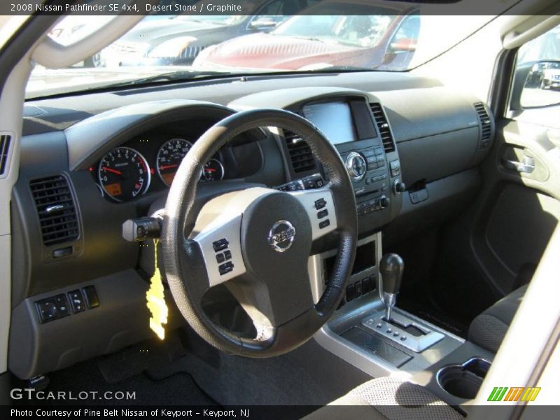 Desert Stone / Graphite 2008 Nissan Pathfinder SE 4x4