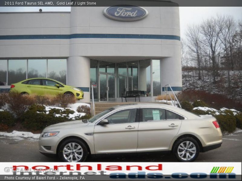 Gold Leaf / Light Stone 2011 Ford Taurus SEL AWD