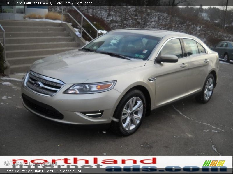 Gold Leaf / Light Stone 2011 Ford Taurus SEL AWD