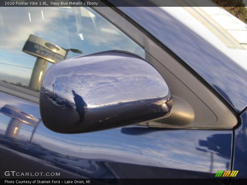 Navy Blue Metallic / Ebony 2010 Pontiac Vibe 1.8L