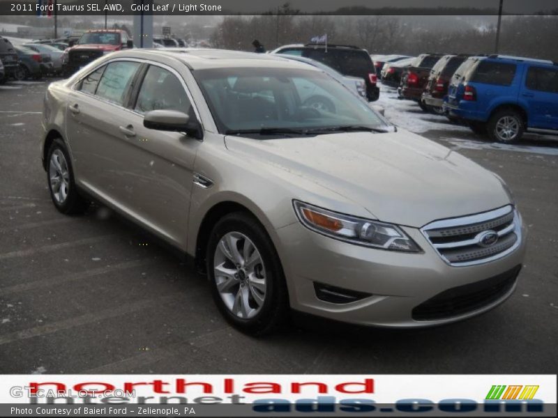 Gold Leaf / Light Stone 2011 Ford Taurus SEL AWD