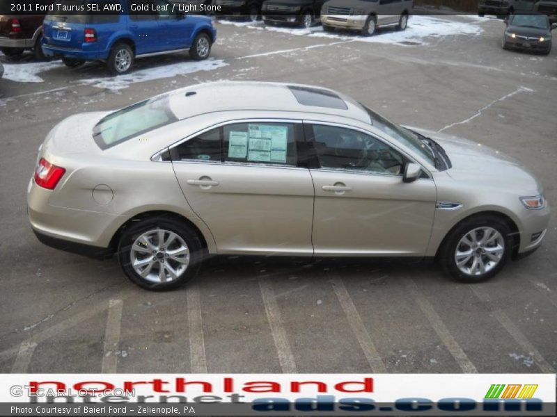 Gold Leaf / Light Stone 2011 Ford Taurus SEL AWD