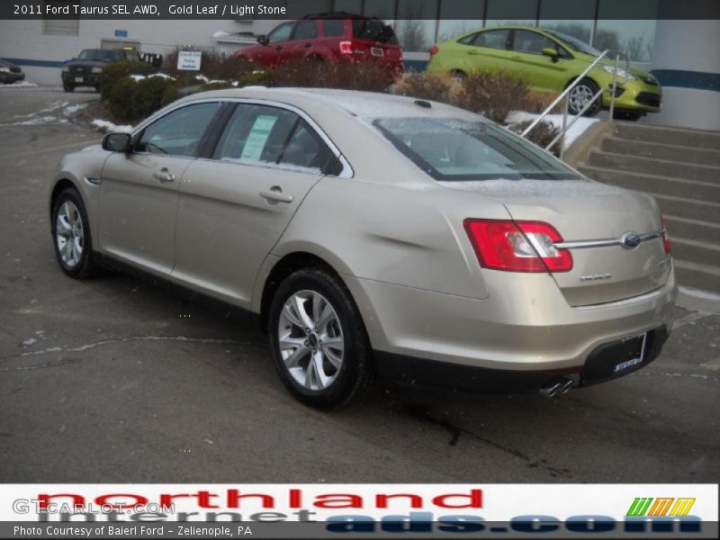 Gold Leaf / Light Stone 2011 Ford Taurus SEL AWD