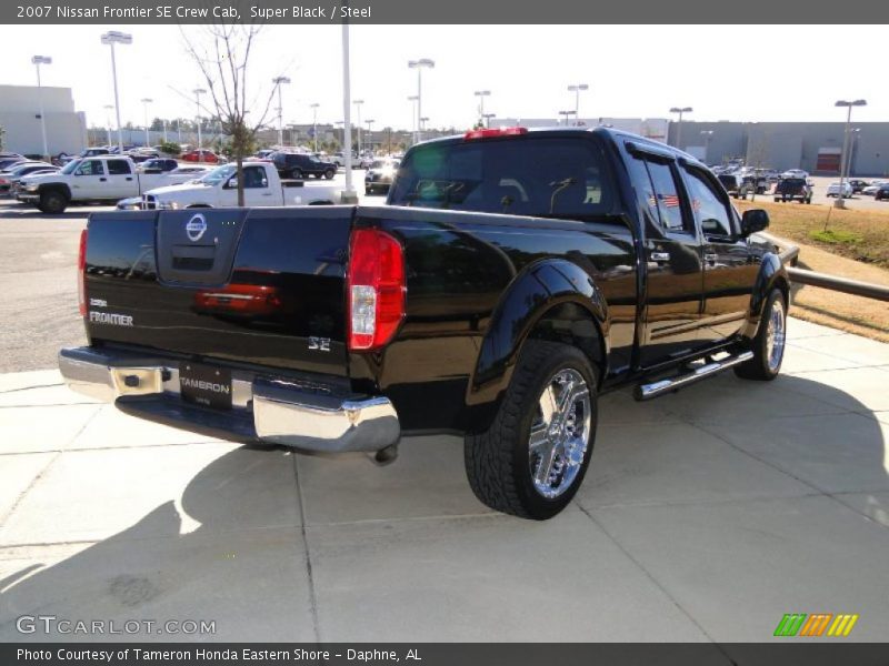 Super Black / Steel 2007 Nissan Frontier SE Crew Cab