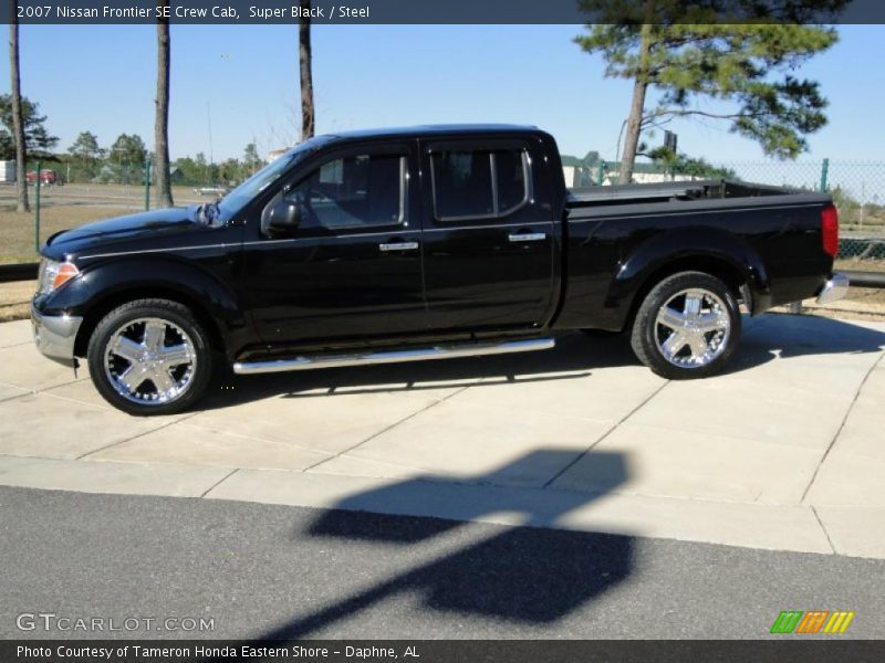 Super Black / Steel 2007 Nissan Frontier SE Crew Cab