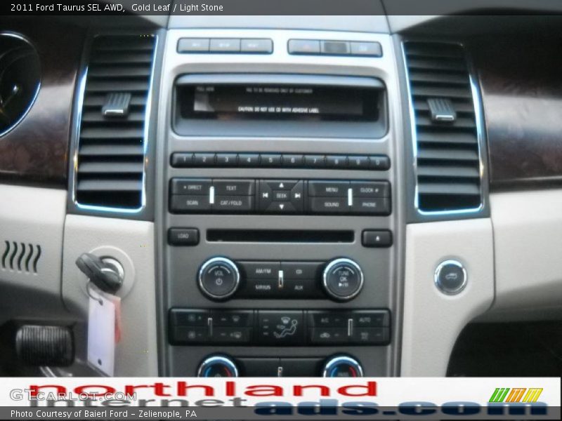 Gold Leaf / Light Stone 2011 Ford Taurus SEL AWD