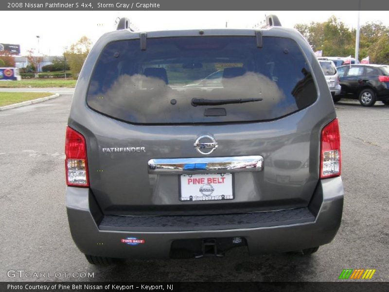 Storm Gray / Graphite 2008 Nissan Pathfinder S 4x4