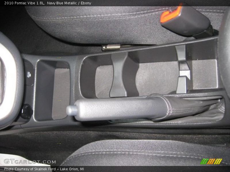 Navy Blue Metallic / Ebony 2010 Pontiac Vibe 1.8L