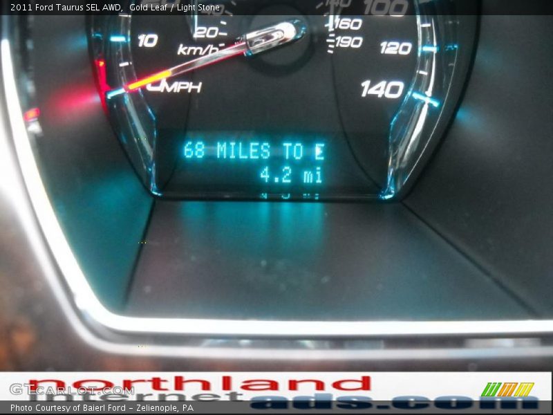 Gold Leaf / Light Stone 2011 Ford Taurus SEL AWD
