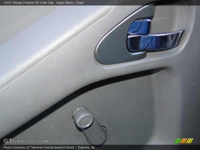 Super Black / Steel 2007 Nissan Frontier SE Crew Cab