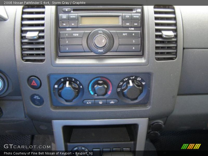 Storm Gray / Graphite 2008 Nissan Pathfinder S 4x4