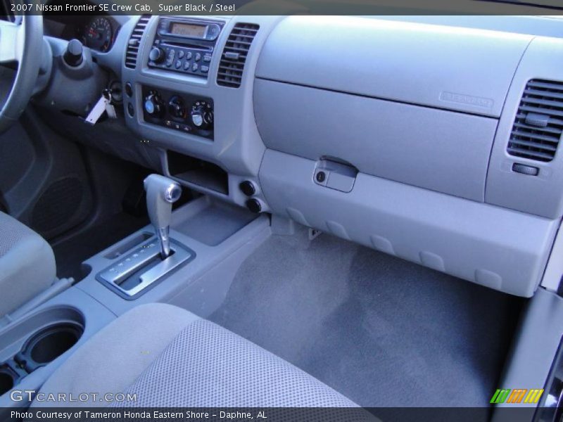 Super Black / Steel 2007 Nissan Frontier SE Crew Cab