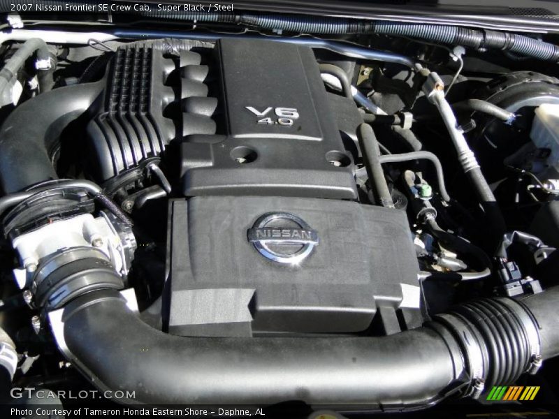 Super Black / Steel 2007 Nissan Frontier SE Crew Cab