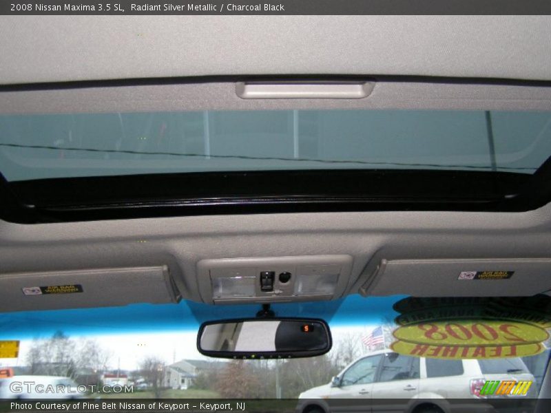 Radiant Silver Metallic / Charcoal Black 2008 Nissan Maxima 3.5 SL