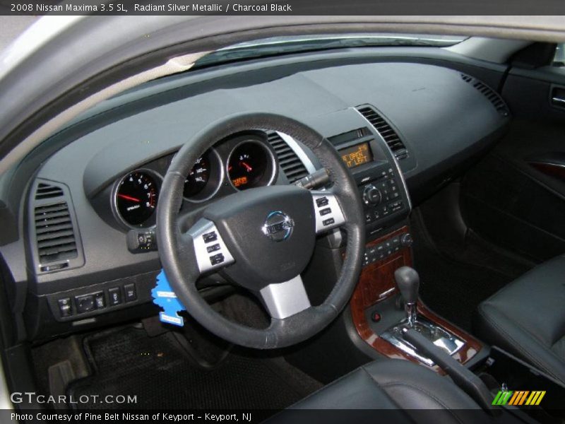 Radiant Silver Metallic / Charcoal Black 2008 Nissan Maxima 3.5 SL