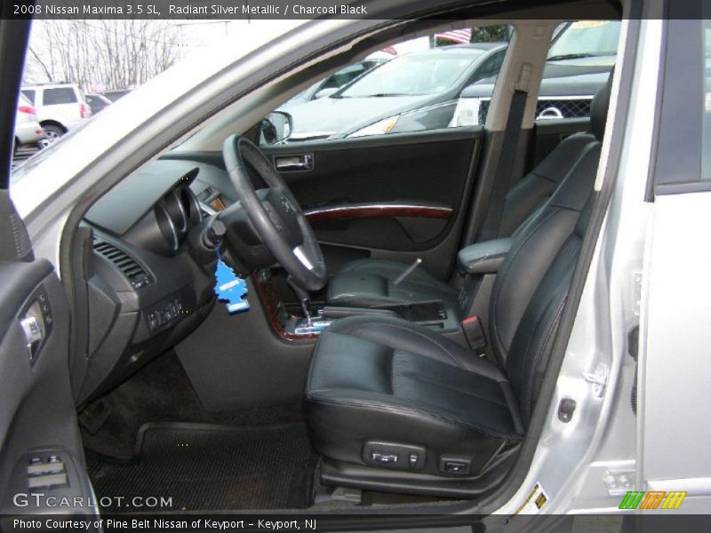 Radiant Silver Metallic / Charcoal Black 2008 Nissan Maxima 3.5 SL