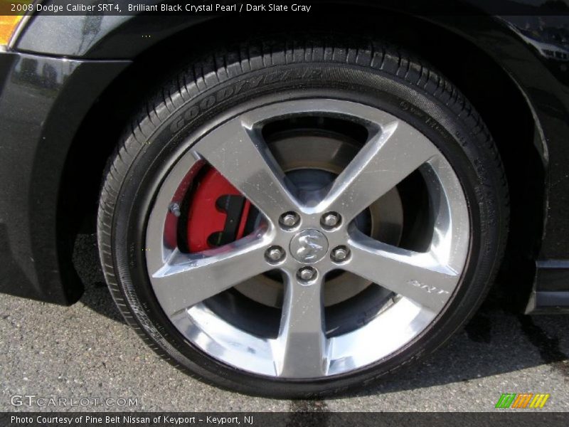 Brilliant Black Crystal Pearl / Dark Slate Gray 2008 Dodge Caliber SRT4