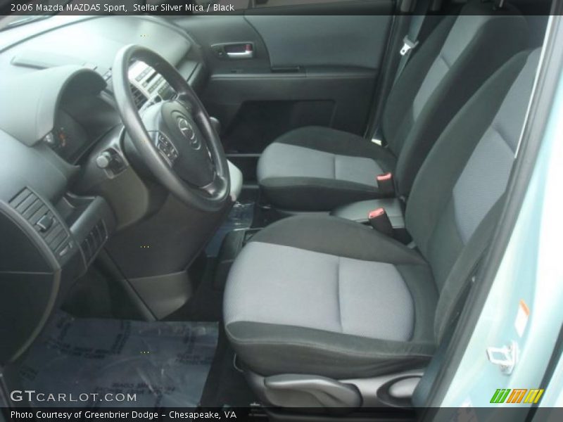  2006 MAZDA5 Sport Black Interior