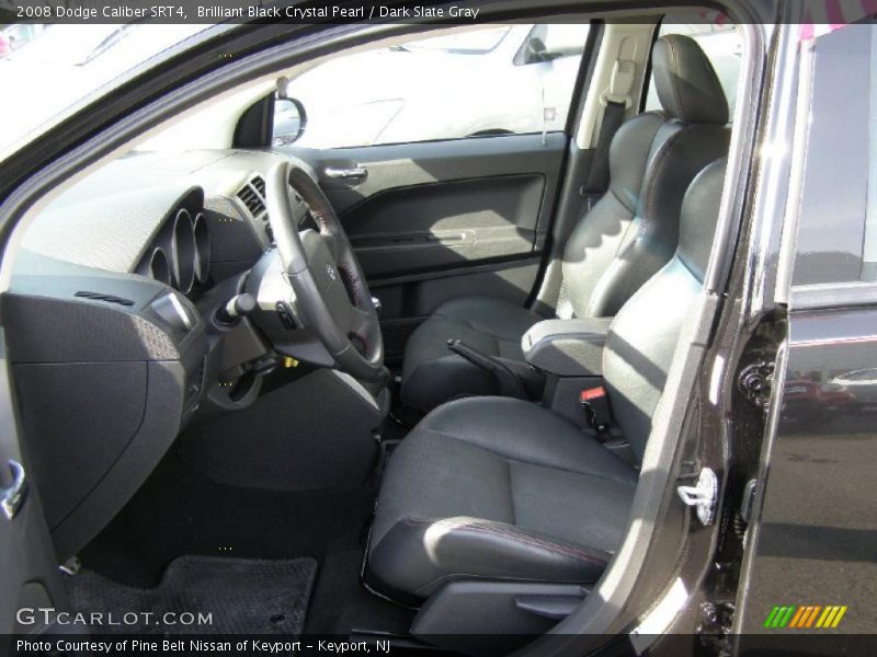 Brilliant Black Crystal Pearl / Dark Slate Gray 2008 Dodge Caliber SRT4