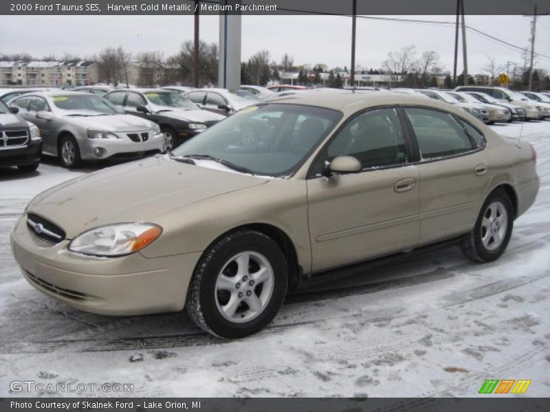 Front 3/4 View of 2000 Taurus SES
