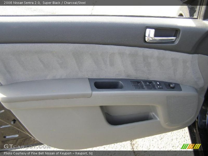 Super Black / Charcoal/Steel 2008 Nissan Sentra 2.0