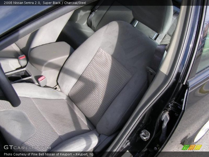 Super Black / Charcoal/Steel 2008 Nissan Sentra 2.0