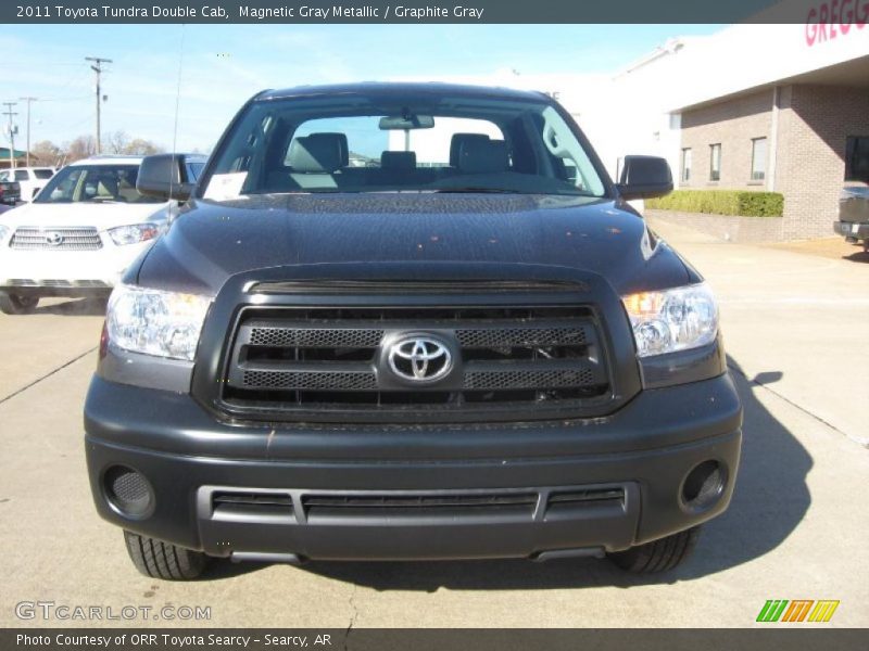Magnetic Gray Metallic / Graphite Gray 2011 Toyota Tundra Double Cab