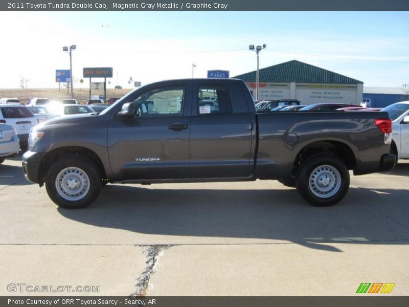Magnetic Gray Metallic / Graphite Gray 2011 Toyota Tundra Double Cab