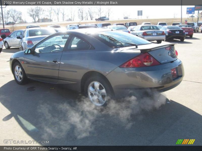 Dark Shadow Grey Metallic / Midnight Black 2002 Mercury Cougar V6 Coupe