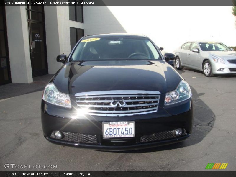 Black Obsidian / Graphite 2007 Infiniti M 35 Sedan