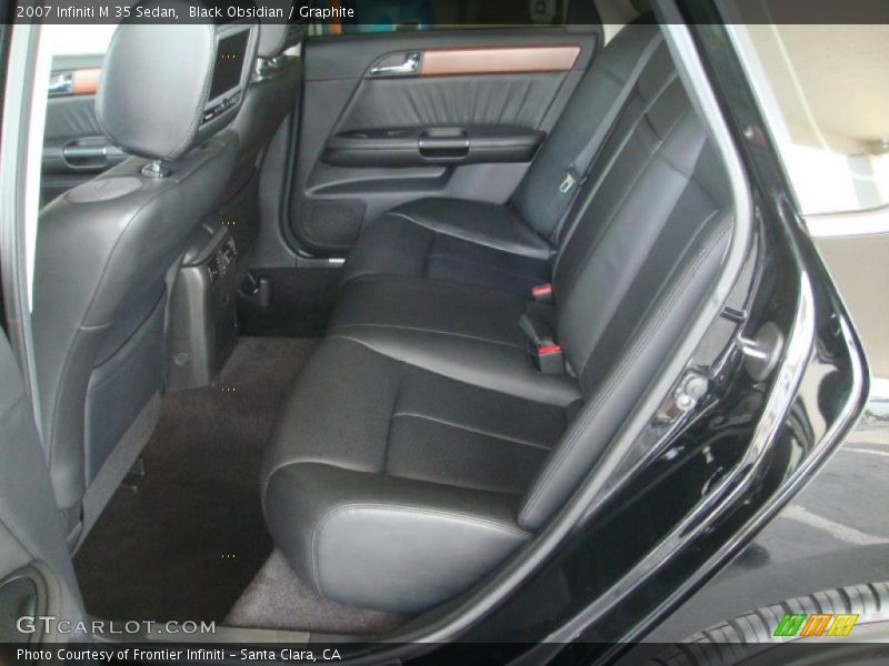 Black Obsidian / Graphite 2007 Infiniti M 35 Sedan