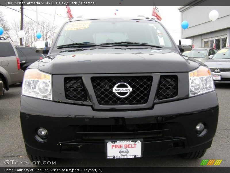 Galaxy Black / Charcoal 2008 Nissan Armada SE 4x4