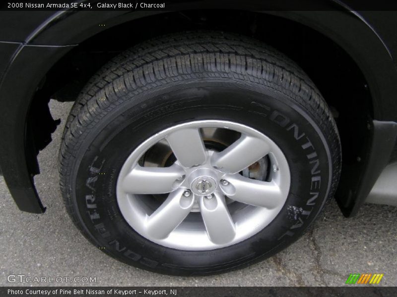 Galaxy Black / Charcoal 2008 Nissan Armada SE 4x4