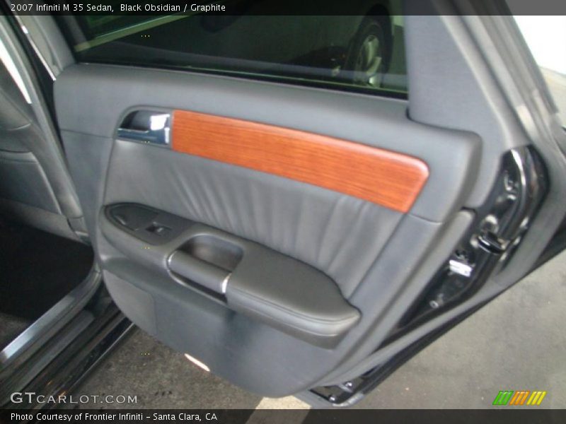 Black Obsidian / Graphite 2007 Infiniti M 35 Sedan