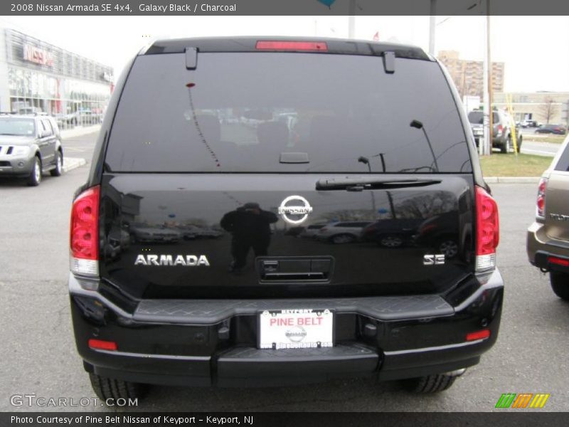 Galaxy Black / Charcoal 2008 Nissan Armada SE 4x4