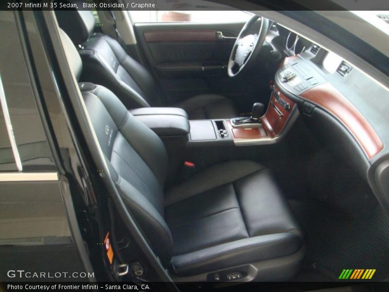Black Obsidian / Graphite 2007 Infiniti M 35 Sedan