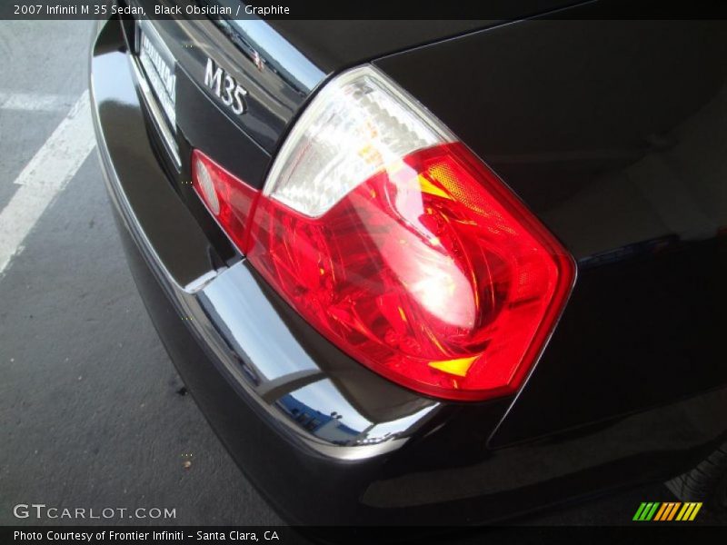 Black Obsidian / Graphite 2007 Infiniti M 35 Sedan