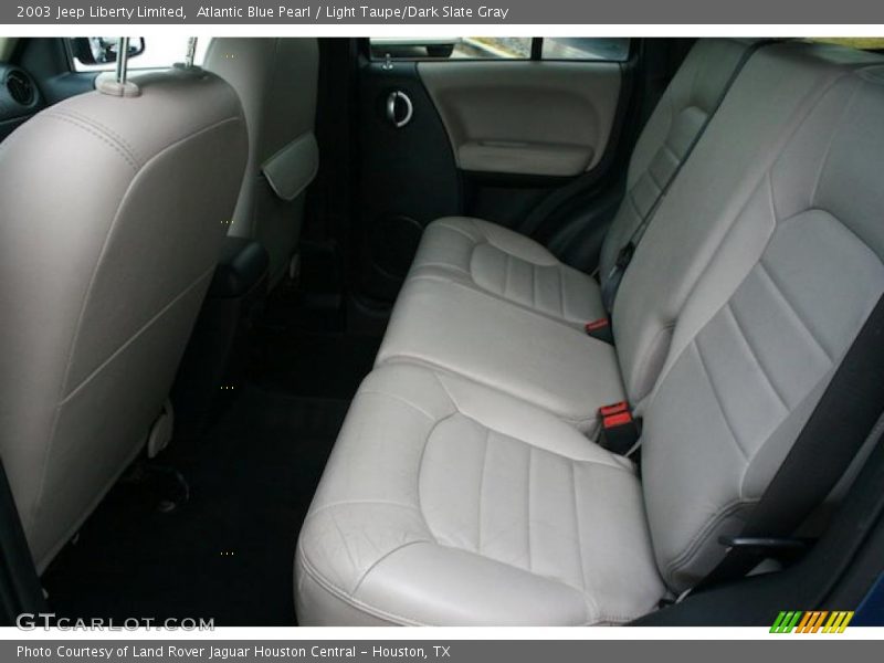 Atlantic Blue Pearl / Light Taupe/Dark Slate Gray 2003 Jeep Liberty Limited