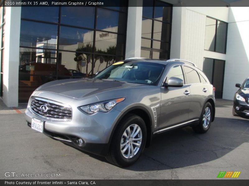 Platinum Graphite / Graphite 2010 Infiniti FX 35 AWD