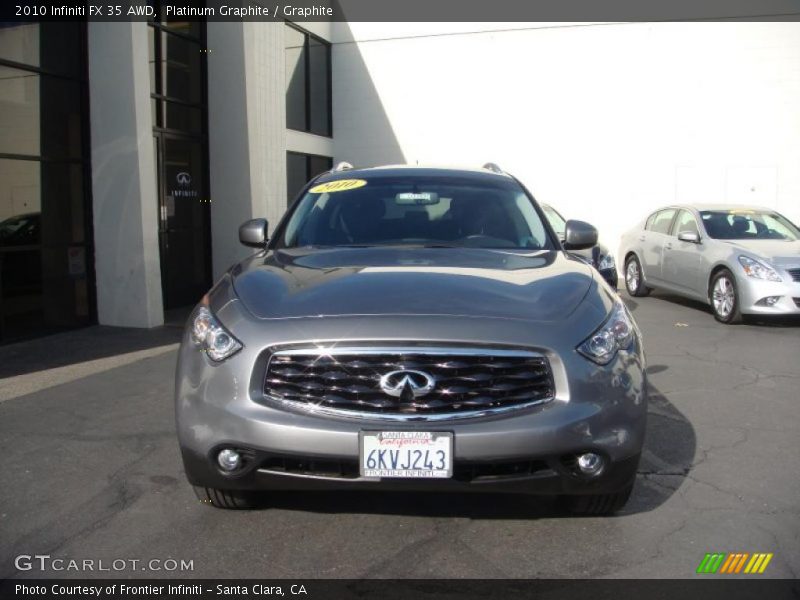 Platinum Graphite / Graphite 2010 Infiniti FX 35 AWD