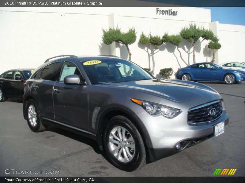 Platinum Graphite / Graphite 2010 Infiniti FX 35 AWD