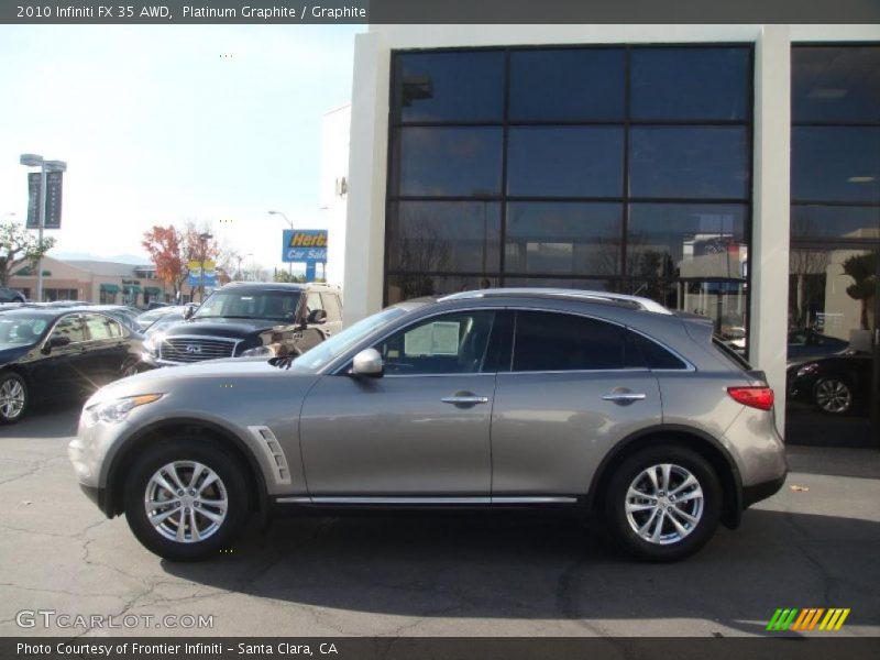 Platinum Graphite / Graphite 2010 Infiniti FX 35 AWD