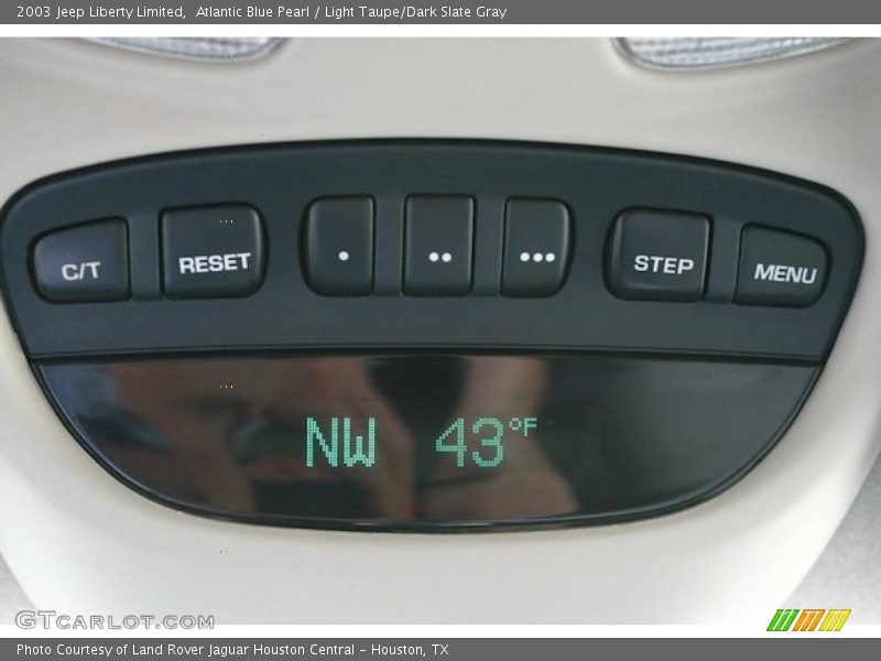 Atlantic Blue Pearl / Light Taupe/Dark Slate Gray 2003 Jeep Liberty Limited