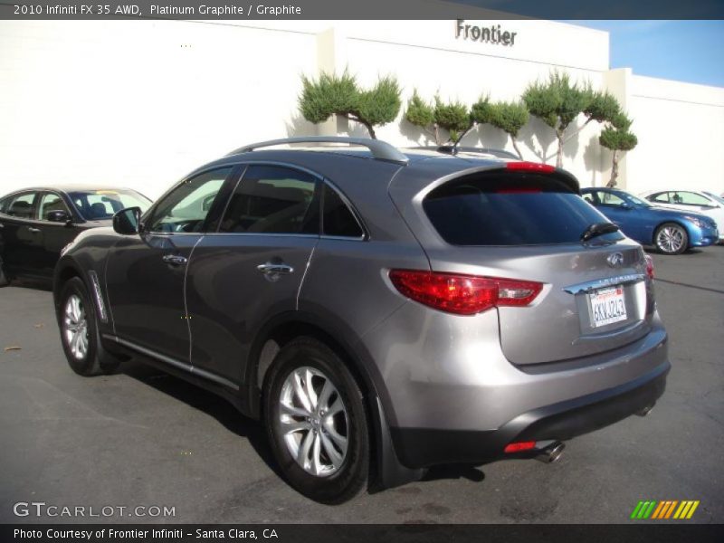 Platinum Graphite / Graphite 2010 Infiniti FX 35 AWD